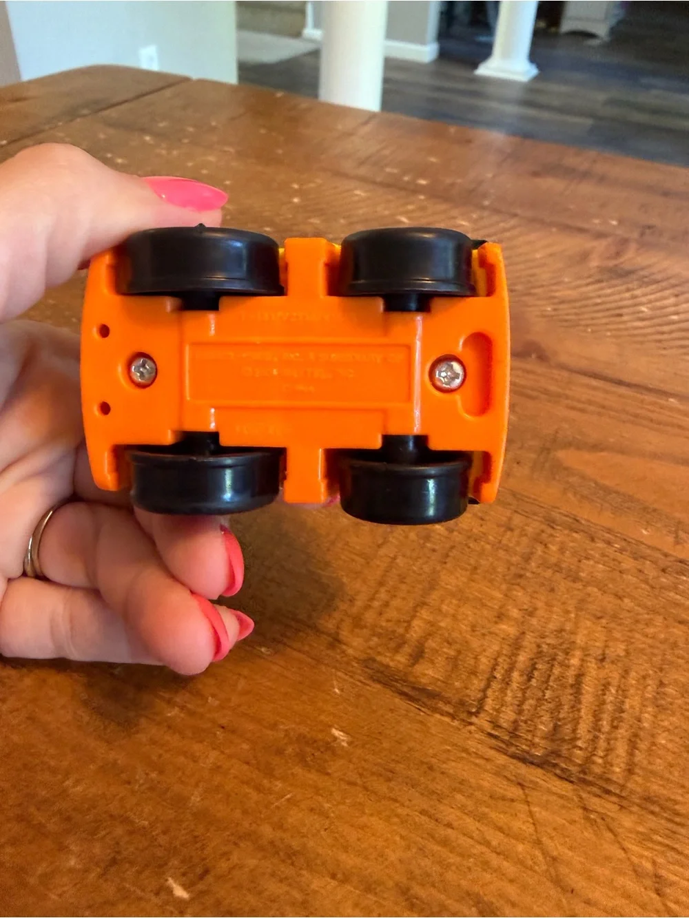 Fisher Price Little People bulldozer wheelie as is
